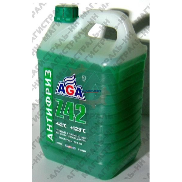 Антифриз AGA Z-42 зеленый (-42) 5 л G48
