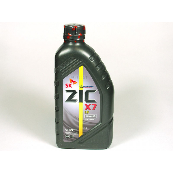 Масло ZIC моторное 10W40 X7 1л. (синтетика) (старый А+)