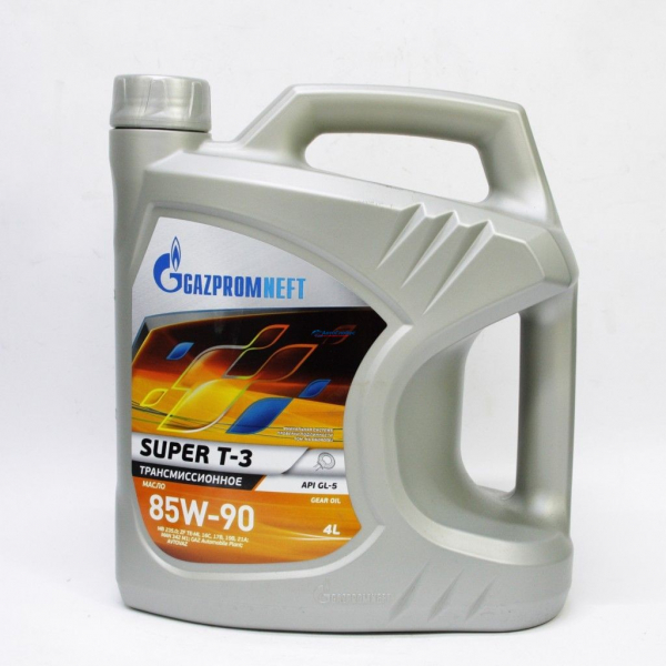 Масло Gazpromneft трансмиссионное 85W90 Super Т-3 4л.