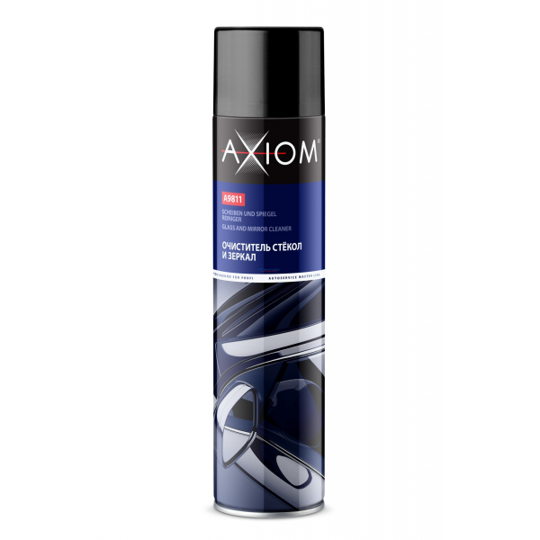 Очиститель стекол AXIOM (аэрозоль) 800 мл.