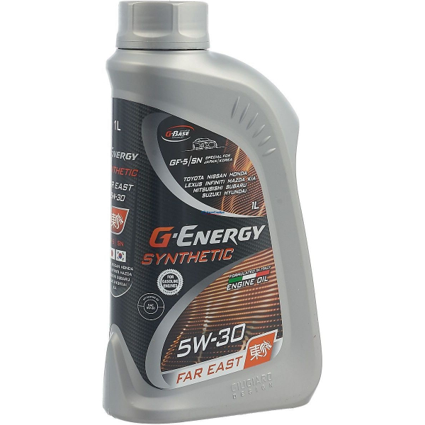 Масло G-Energy моторное 5W30 Synthetic Far East 1л (синтетика) 