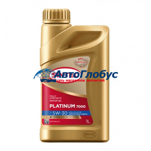 Масло SINTEC моторное 5W30 Платинум 1л. (синтетика)