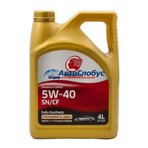 Масло Idemitsu моторное 5W40 FULLY-SYNTHETIC 4 л. (синтетика)