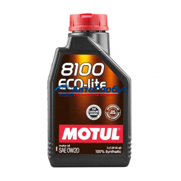 Масло Motul моторное 8100 Eco-lite SAE 0W-20 1л. (синтетика)