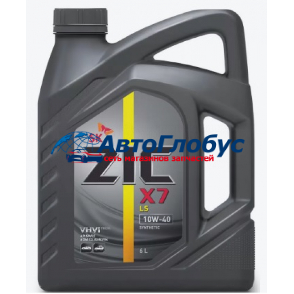 Масло ZIC моторное 10W40 X7 дизельное 6л. (синтетика)