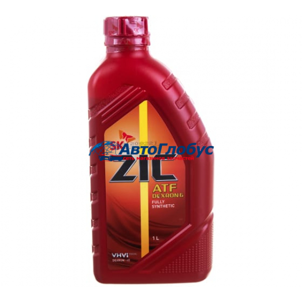 Масло ZIC трансмиссионное ATF DEXRON VI (АКПП) 1 л