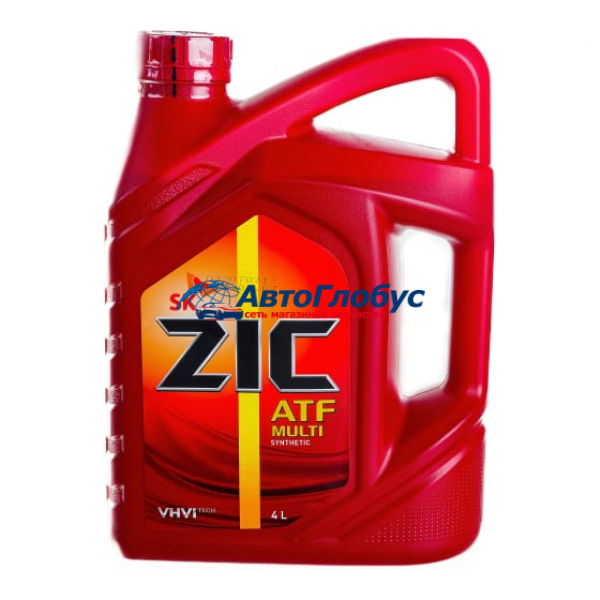 Масло ZIC трансмиссионное ATF MultiI 4 л.