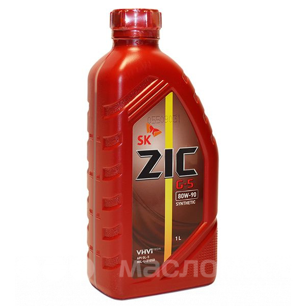 Масло ZIC трансмиссионное 80W90 G-5 1л. (полусинтетика)