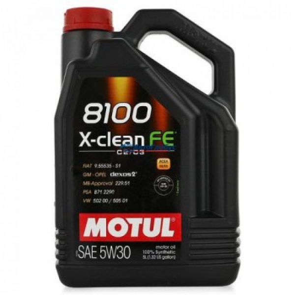 Масло Motul моторное 5W30 8100 X-clean EFE 4л. (синтетика)