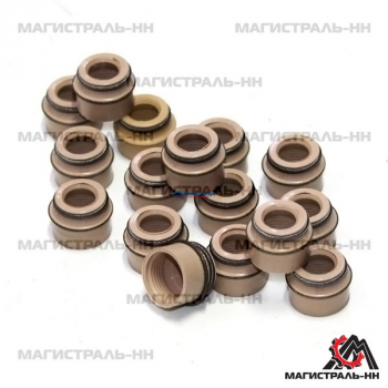 Колпачок маслосъемный ЗМЗ-406, ВАЗ 8кл. (16шт) (Кирово-Чепецк)