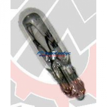 Лампа 12V  1,2W б/ц комб. приборов W2х4,6d