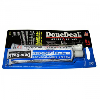 Герметик для стекол DoneDeal силиконовый затекающий 85 г