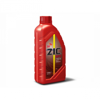 Масло ZIC трансмиссионное 75W90 G-FT GL-4/5 1л. (синтетика)