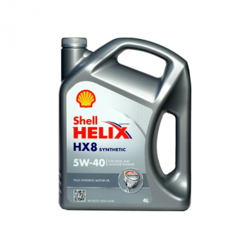 Масло Shell моторное 5W40 HX8 4л. (синтетика)