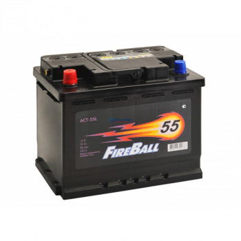 Аккумулятор 55 а.ч. FIRE BALL 480 А (о/п)