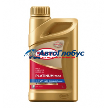 Масло SINTEC моторное 5W30 Платинум 1л. (синтетика)