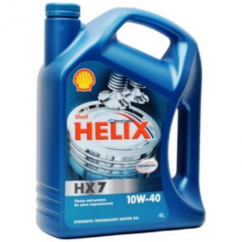 Масло Shell моторное 10W40 Helix Plus 4л. (полусинтетика)