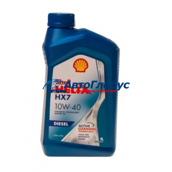 Масло Shell моторное 10W40 Helix Diezel Plus 1л. (полусинтетика)