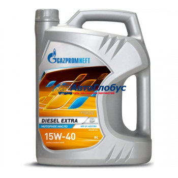Масло Gazpromneft моторное 15W40  Diesel Extra 5 л. (минеральное)