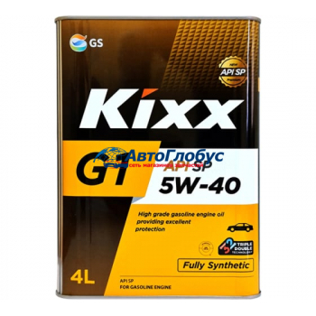 Масло KIXX моторное 5W40 G1 4 л. (синтетика)
