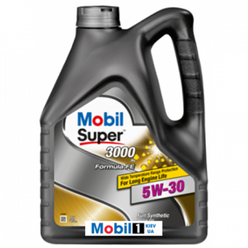 Масло Mobil моторное 5W30 Super3000 F-FE 4л (синтетика)