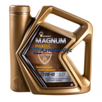 Масло Rosneft моторное 10W40 Magnum Maxtec 4л (полусинтетика)