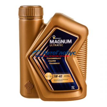 Масло Rosneft моторное 5W40 Magnum Ultratec API SN/CF 1л (синтетика)