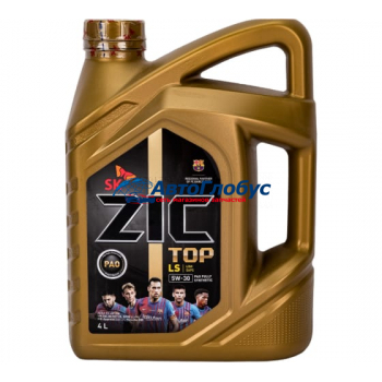 Масло ZIC моторное 5W30 TOP LS 4л. (синтетика)