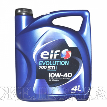 Масло ELF моторное 10W40 Evolution STI 4л. (полусинтетика)