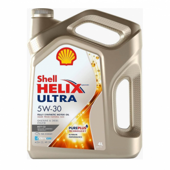Масло Shell моторное 5W30 HELIX ULTRA ЕСT С3 4 л. (синтетика)