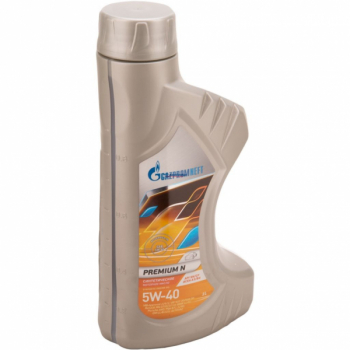 Масло Gazpromneft моторное 5W40 Premium N 1л (синтетика)