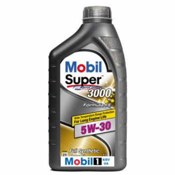 Масло Mobil моторное 5W30 Super3000 F-FE 1л (синтетика)