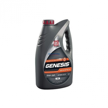 Масло ЛУКОЙЛ моторное 5W30 Genesis Armortech 4л. (синтетика)