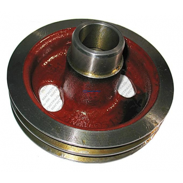 Шкив коленвала ММЗ-245 Евро-2 ГАЗ-3310, 3309 2 ручья, конус (ММЗ)