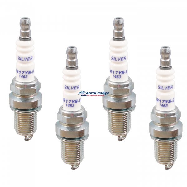 Свеча Brisk DR17YS-9 ЗМЗ-405, 409 Евро-3 под ГБО (4шт) (SILVER)