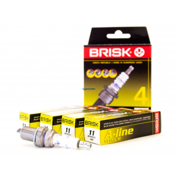 Свеча Brisk DR15YCY-1 ВАЗ-2110-12 инж.16 клап. резистор (4шт)